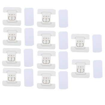 Daugiafunkcinis saugos užraktas šaldytuvo durims; Be pritaikymo; Be importo; Pakuotė 300 vnt.