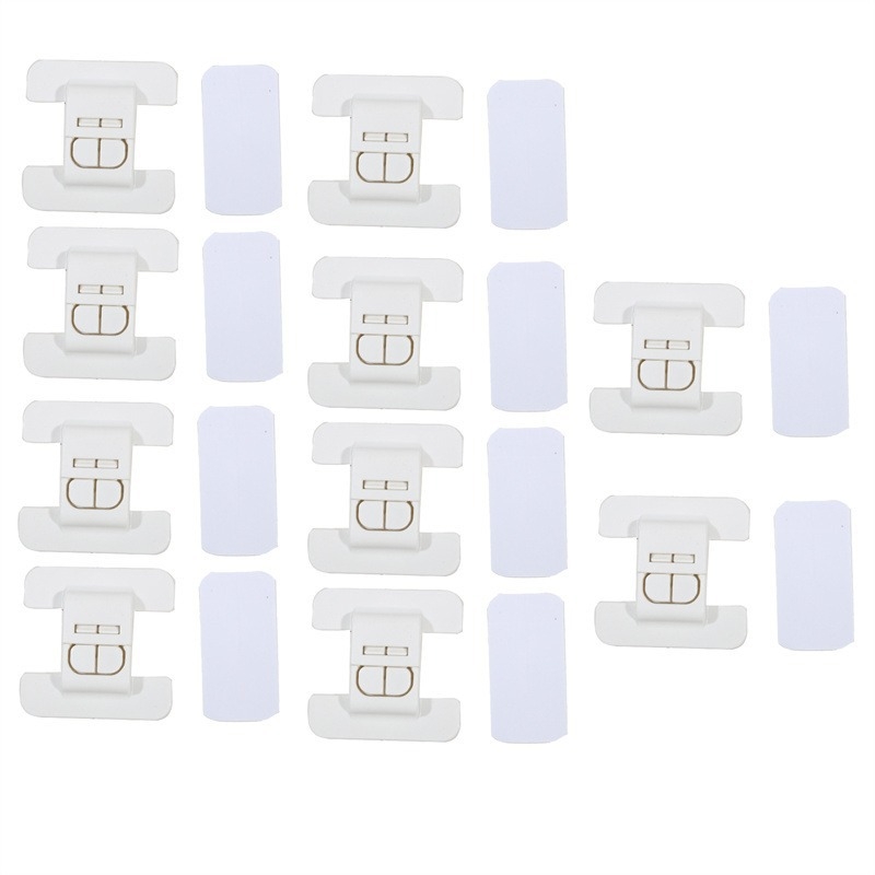 Daugiafunkcinis saugos užraktas šaldytuvo durims; Be pritaikymo; Be importo; Pakuotė 300 vnt.