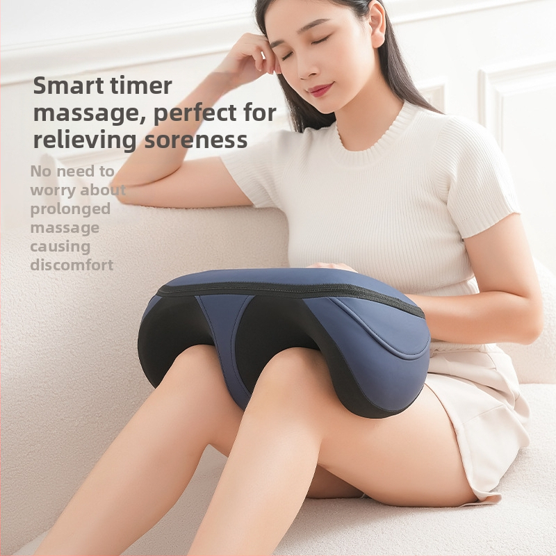 Pusiau įvyniotas kojų masažo prietaisas su minkymo ir karšto kompresijos masažu, laikmačio funkcija, mygtukų valdymas