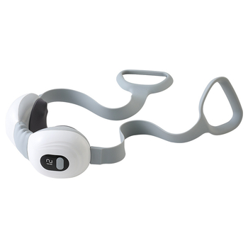 Μασάζερ αυχένα με δόνηση και θερμική συμπίεση, τροφοδοσία USB, αναδιπλούμενο