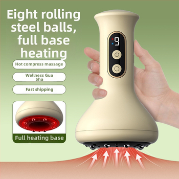 Електрическо масажно устройство за скрапинг и вакуумна терапия – модел V565, зареждаемо, управление с бутон, универсално приложение, 3C сертификат 2022010717491370