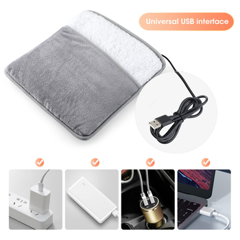 Електрически отопляващи чехли с USB, регулируема температура, 5V 10W, модел Y-20241005