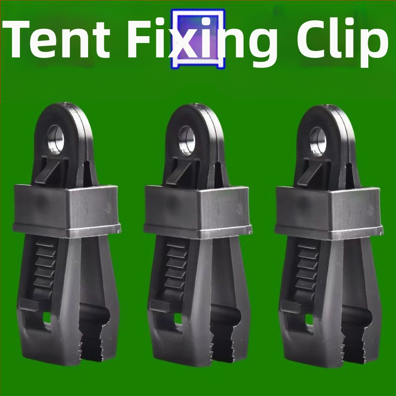 Daudzfunkcionāls auklu spraudnis teltīm un nojumes – vēju izturīgs fiksējošais klips, PP plastmasa