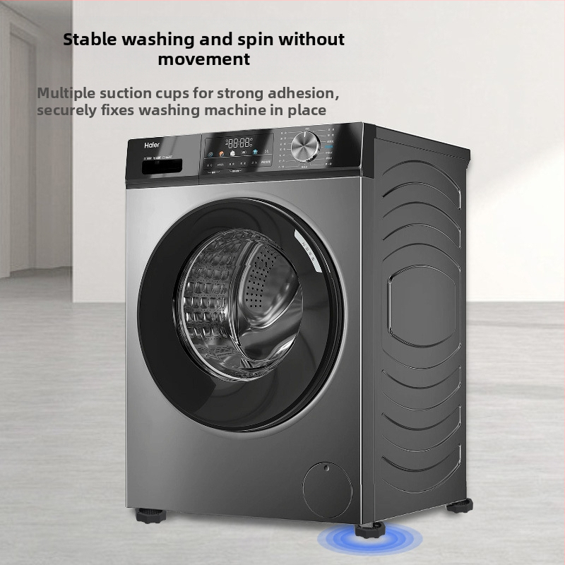 Противохлъзгащи подложки за пералня с повдигаща основа – ударопоглъщащи, пластмасови, за пералня и хладилник