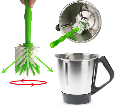 T6/T5 főzőgéphez való fő edény tisztító keféje Xiaomei fejjel – Modell T0018, szójatej/mixelés/őrlés kiegészítők, tisztítás funkció