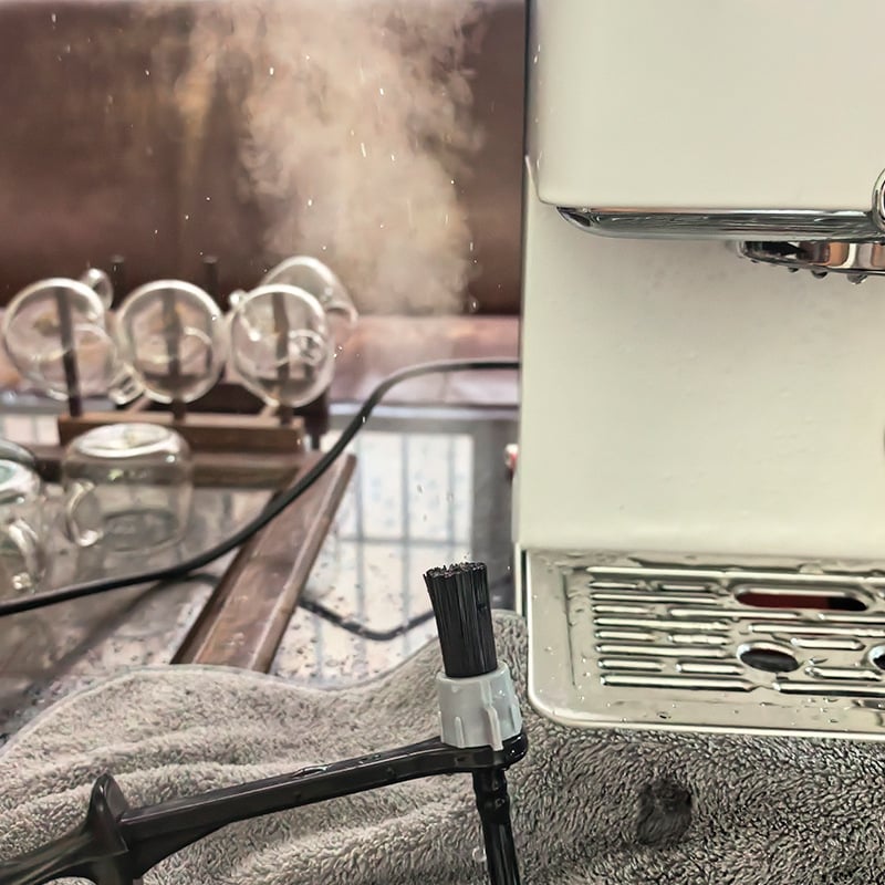 Βούρτσα καθαρισμού για μηχανές καφέ με μακριά λαβή – πλαστικό, 78 g