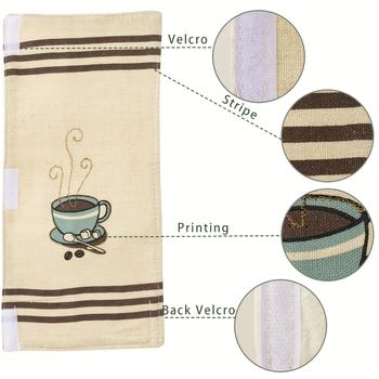 3 τεμάχια υφασμάτινα γάντια διακοσμητικά για οικιακές συσκευές – κατάλληλα για ψυγείο και φούρνο μικροκυμάτων, κάλυμμα σκόνης