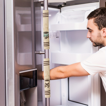 3 τεμάχια υφασμάτινα γάντια διακοσμητικά για οικιακές συσκευές – κατάλληλα για ψυγείο και φούρνο μικροκυμάτων, κάλυμμα σκόνης