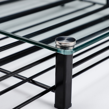 Ράφι καψουλών καφέ από σφυρήλατο σίδηρο με συρτάρι, απλός μοντέρνος σχεδιασμός, επιτραπέζιο, 1 επίπεδο, πολυλειτουργικό