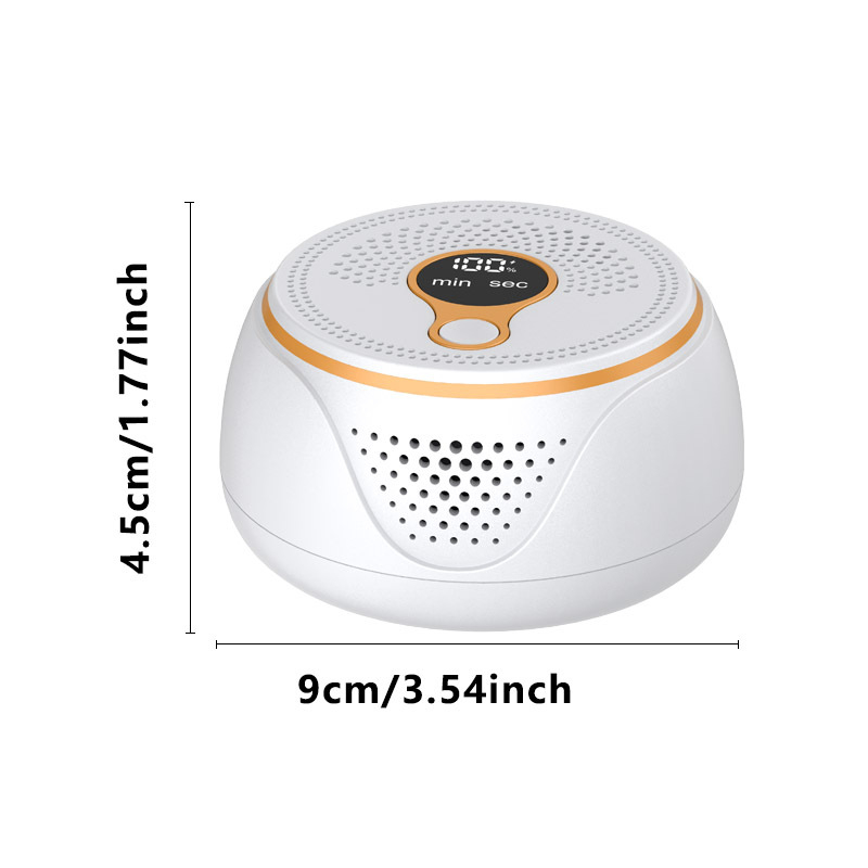 Sterilizator cu ozon pentru cuști de animale, frigidere, dulapuri și dulapuri pentru pantofi, reîncărcabil, zgomot sub 36 dB, potrivit pentru până la 10 m², fără filtru, stil creativ