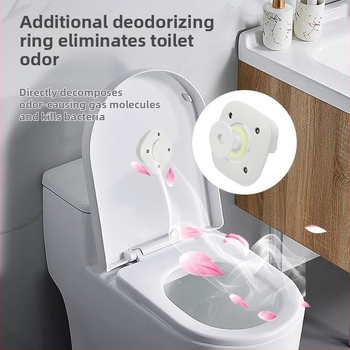 Tualetes sterilizators ar UV sensoru un dezodorējošu lampu, uzlādei, pogas slēdzis, PVC, ≤36V, 200 g