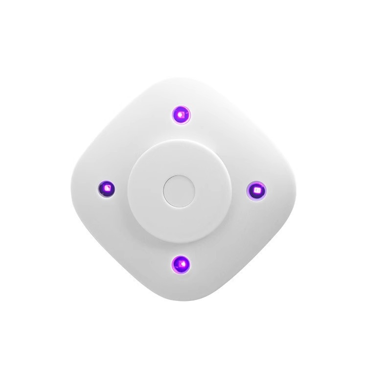 Tualeto sterilizatorius su UV jutikliu dezodoruojančia lempute, įkraunamas, mygtuko jungiklis, PVC, ≤36V, 200 g