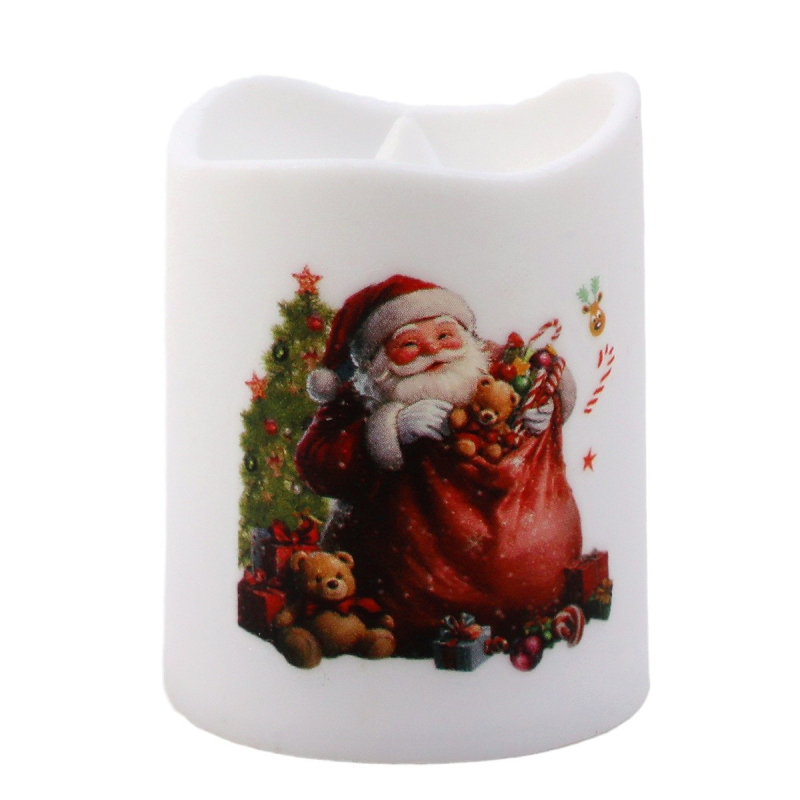 Karácsonyi gyertyák készlet rendezvénydekorációhoz — műanyag, márka Fucai, stílus 20432855113