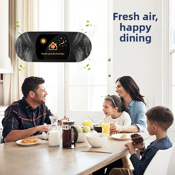 Кухненски пречиствател на въздуха за неутрализиране на миризми, с отрицателни йони, премахване на формалдехид, тиха работа, стенен монтаж