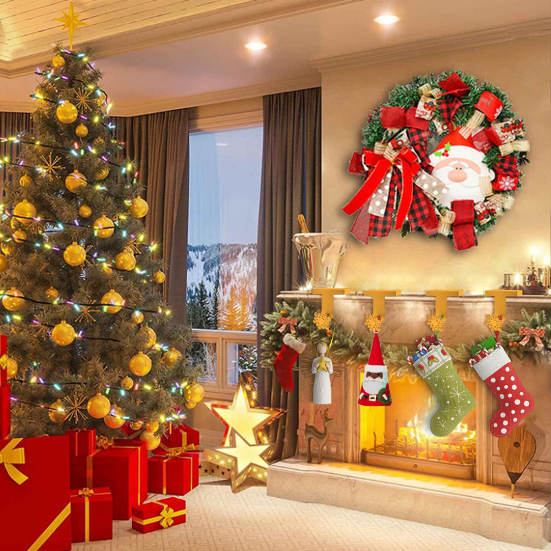 Yuqi fém hópehely akasztó dísz karácsonyi dekorációhoz — hópehely forma, fémből készült kivitel, ablakhoz és kandallóhoz