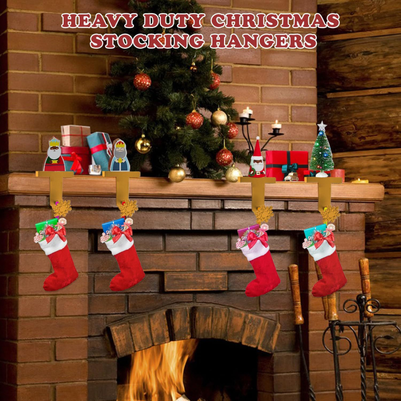 Yuqi fém hópehely akasztó dísz karácsonyi dekorációhoz — hópehely forma, fémből készült kivitel, ablakhoz és kandallóhoz