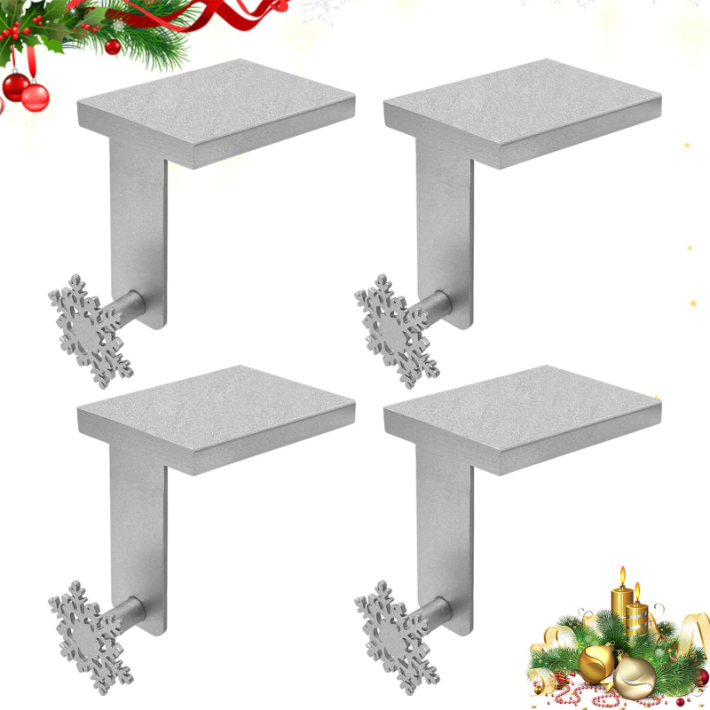 Yuqi fém hópehely akasztó dísz karácsonyi dekorációhoz — hópehely forma, fémből készült kivitel, ablakhoz és kandallóhoz