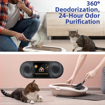 USB-захранван очистител за домашни любимци с отрицателни йони, плазма и озон – двуядрен, тих режим, подходящ за 11–20 кв.м