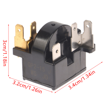 QP2-15H компресорен стартер за хладилник/фризер със защита от претоварване