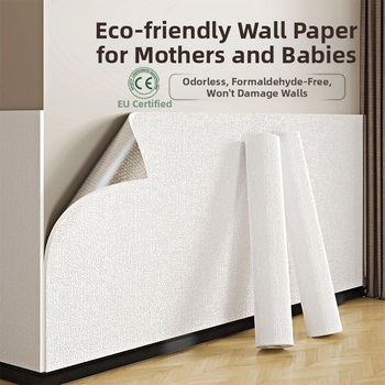 Τοίχου αυτοκόλλητο διακόσμητικό, αδιάβροχο, αυτοκόλλητο, από αφρό XPE, για σαλόνι και υπνοδωμάτιο, κάλυψη ατελειών τοίχου, μονόχρωμο