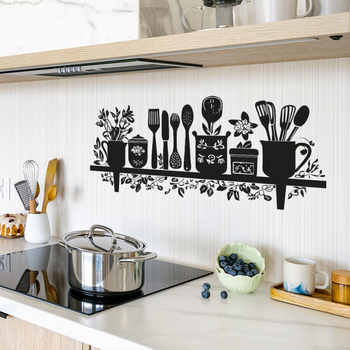 PVC falmatrica – sík, modern minimalista stílus, nappali, hálószoba és kereskedelmi helyiségek számára