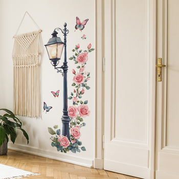 Διακοσμητικό αυτοκόλλητο τοίχου • PVC υλικό • Για διακόσμηση στο σαλόνι και στο υπνοδωμάτιο • Μοντέρνο μινιμαλιστικό στυλ