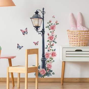 Διακοσμητικό αυτοκόλλητο τοίχου • PVC υλικό • Για διακόσμηση στο σαλόνι και στο υπνοδωμάτιο • Μοντέρνο μινιμαλιστικό στυλ