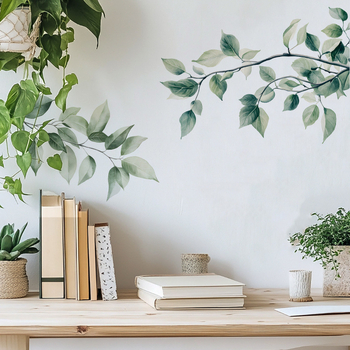 Αυτοκόλλητο τοίχου - PVC, Γεωμετρικό μοτίβο, Αδιάβροχο, 1 τεμάχιο, για Σαλόνι, Υπνοδωμάτιο και Είσοδο