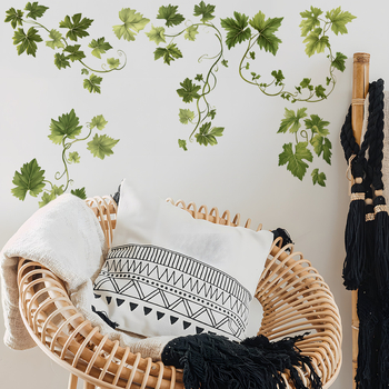 PVC διακοσμητικό αυτοκόλλητο τοίχου - μοντέρνος μινιμαλιστικός επίπεδος σχεδιασμός για καθιστικό, υπνοδωμάτιο και επαγγελματικούς χώρους