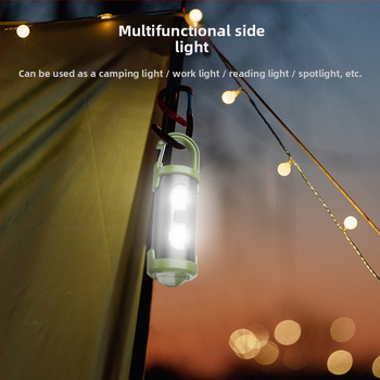 Πολυλειτουργική λάμπα μπρελόκ – LED, επαναφορτιζόμενη ενσωματωμένη μπαταρία λιθίου, ισχύς 3W, εμβέλεια έως 50 m, πολύ λεπτή και ελαφριά