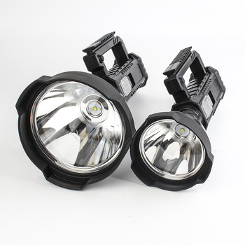 Φορητός φακός LED 30W με βάση – αδιάβροχος, επαναφορτιζόμενος με USB, εσωτερική μπαταρία, χειροκίνητη λειτουργία