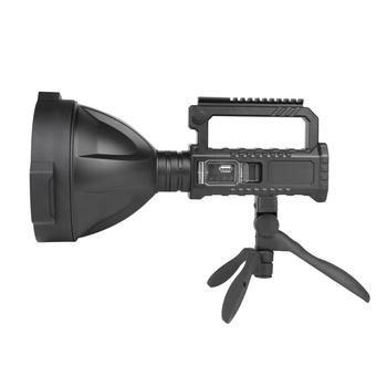 Φορητός φακός LED 30W με βάση – αδιάβροχος, επαναφορτιζόμενος με USB, εσωτερική μπαταρία, χειροκίνητη λειτουργία