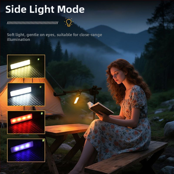 Φακός LED με μαγνητική βάση, επαναφορτιζόμενος, φορητός εργασιακός φωτισμός, εμβέλεια έως 50 m, ABS περίβλημα, πολυλειτουργικός