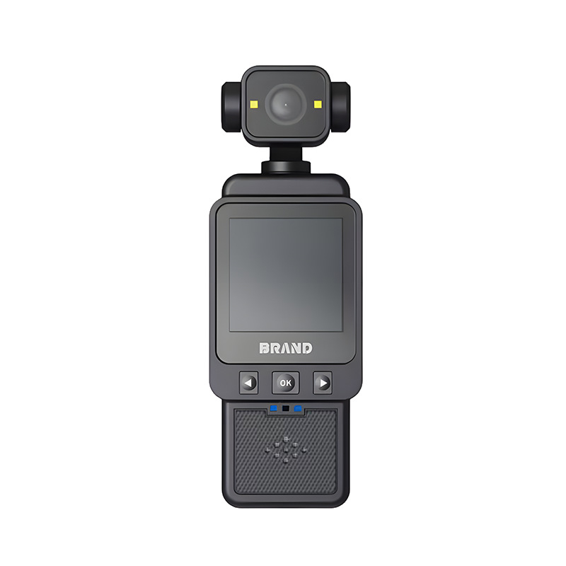 Nešiojamas teisėsaugos įrašo įrenginys su HD lauko belaidė Wi‑Fi kamera ir nugaros klipo dizainu