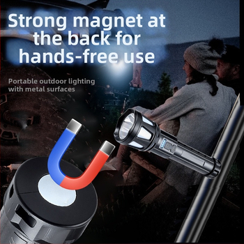 SW Φακός λέιζερ εξωτερικού χώρου, 10W, 1800mAh, εμβέλεια 200–500 m, διάρκεια μπαταρίας 4–6 h, επαναφορτιζόμενος