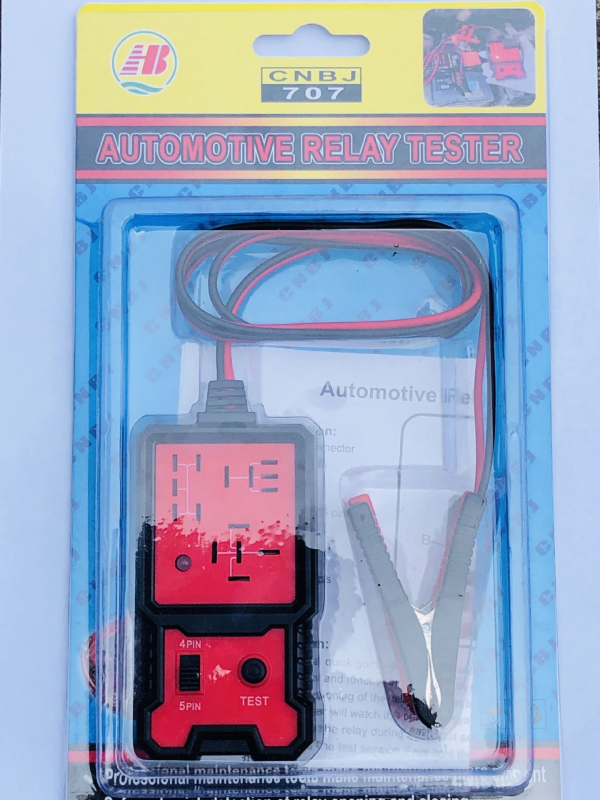 Shuaiyue BJ-707 тестер за автомобилни релета за механичен, автомобилен и домашен ремонт