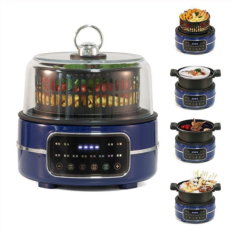 Love Πολυλειτουργική ηλεκτρική κατσαρόλα όλα‑σε‑ένα με μεγάλη χωρητικότητα, ατμό και μαγείρεμα, έξυπνος χρονοδιακόπτης