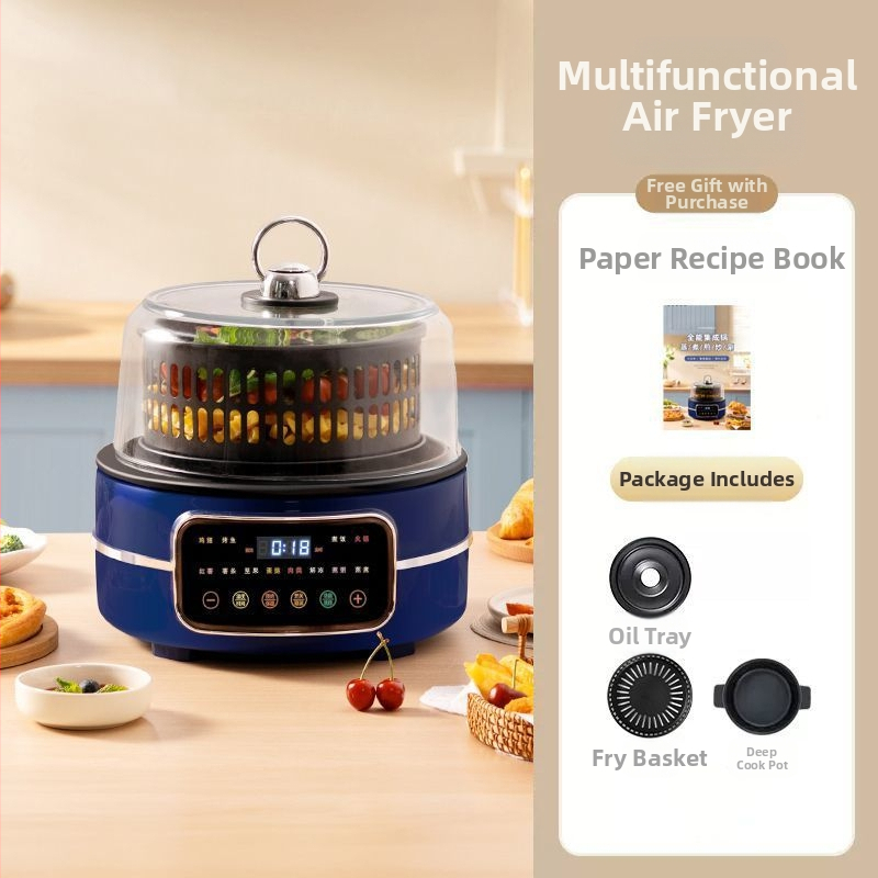 Love Πολυλειτουργική ηλεκτρική κατσαρόλα όλα‑σε‑ένα με μεγάλη χωρητικότητα, ατμό και μαγείρεμα, έξυπνος χρονοδιακόπτης