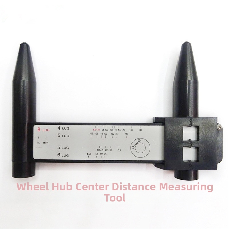 PCD kaliper a hub pravítko pre 8-dierny vzor dier na náboji — merací nástroj pre meranie vzdialenosti medzi dierami na náboji