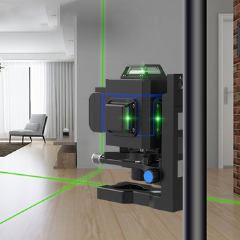 Ρυθμιζόμενος τοιχοστήριγμα για λέιζερ επιπέδου με μαγνητικό στήριγμα L-σχήματος