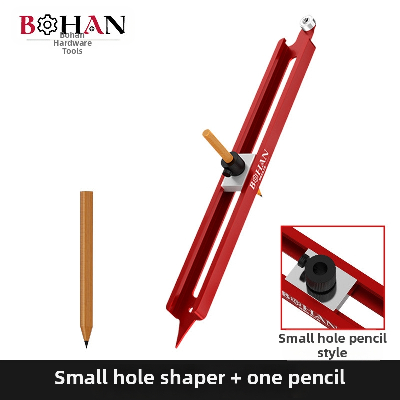 Контурен измервател за дърво и плочки – алуминиева сплав, марка Bohan, модел Bohan Outline Scriber, измерване на неравни форми