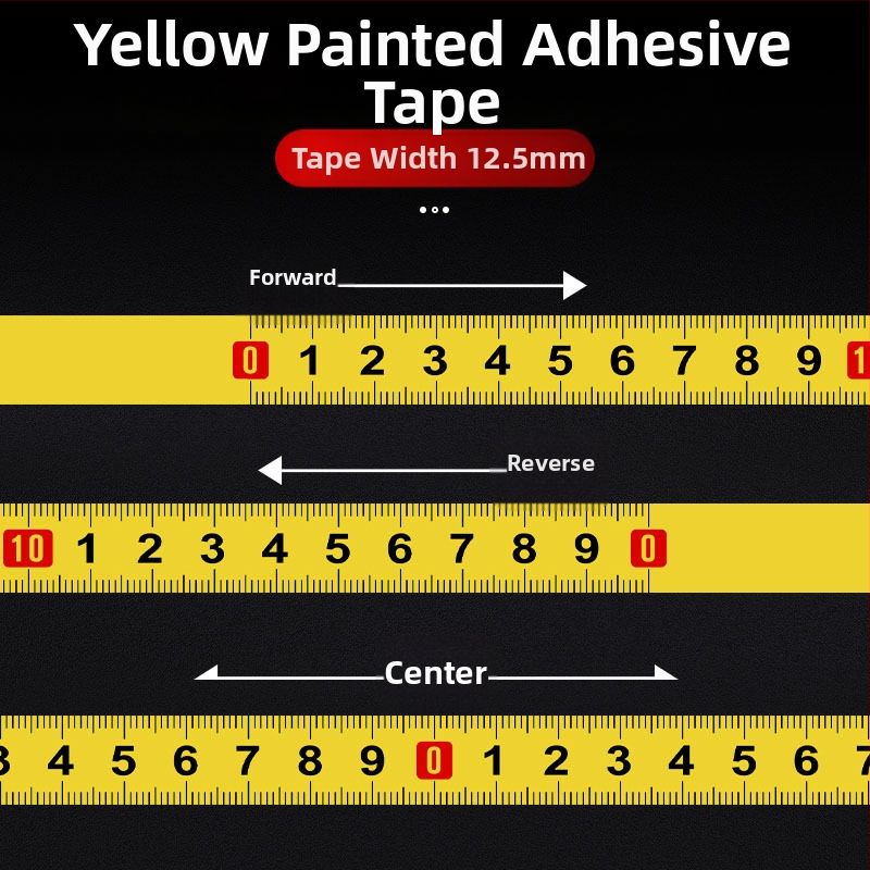 Lipni matavimo juosta su metaline skale — Superior