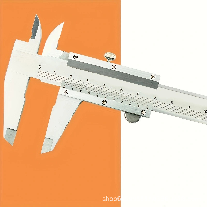 Nerūsējošā tērauda Vernier kalibrēšanas komplekts ar 0,02 mm precizitāti