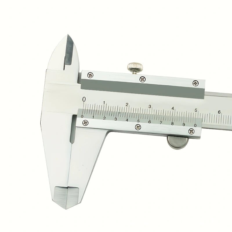 Nerūsējošā tērauda Vernier kalibrēšanas komplekts ar 0,02 mm precizitāti