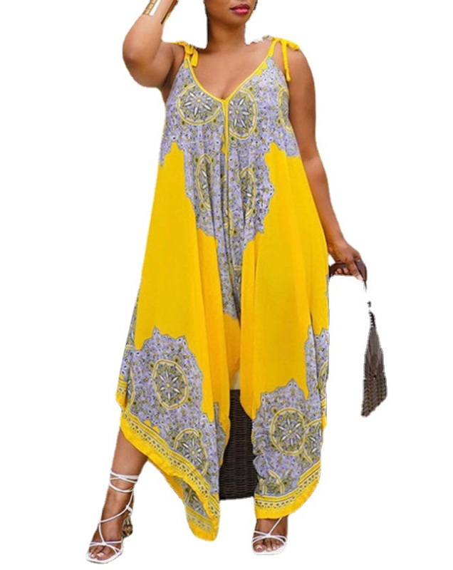 Φόρεμα με V‑λαιμό και τιράντες; πολυεστέρας ύφασμα; 70% πολυεστέρας; 140 g/m²