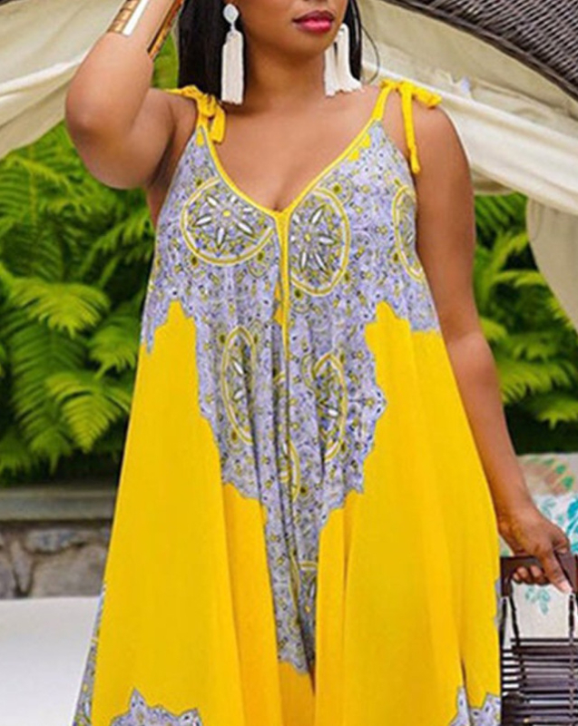 Φόρεμα με V‑λαιμό και τιράντες; πολυεστέρας ύφασμα; 70% πολυεστέρας; 140 g/m²