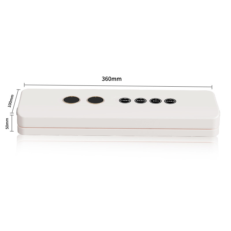 Преносимо вакуумно опаковъчно устройство за сухи и влажни храни, USB захранване, 35W/7,4V, ABS пластмасов корпус, капацитет 500–1000 ml