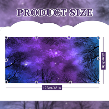 Forest Galaxy υφασμάτινο σκιάστρο λαμπτήρα - Μοντέλο 088138XY, Υλικό: Ύφασμα, Πάχος: 0.09, Προέλευση: Jingjiang