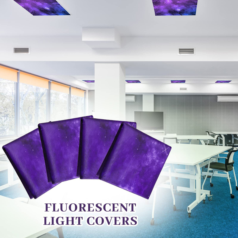 Forest Galaxy υφασμάτινο σκιάστρο λαμπτήρα - Μοντέλο 088138XY, Υλικό: Ύφασμα, Πάχος: 0.09, Προέλευση: Jingjiang