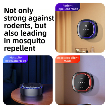 R1 Απωθητικό υπερήχων για ποντίκια, κουνούπια και κατσαρίδες, τετράγωνος σχεδιασμός, 5V, 5W, επαναφορτιζόμενο